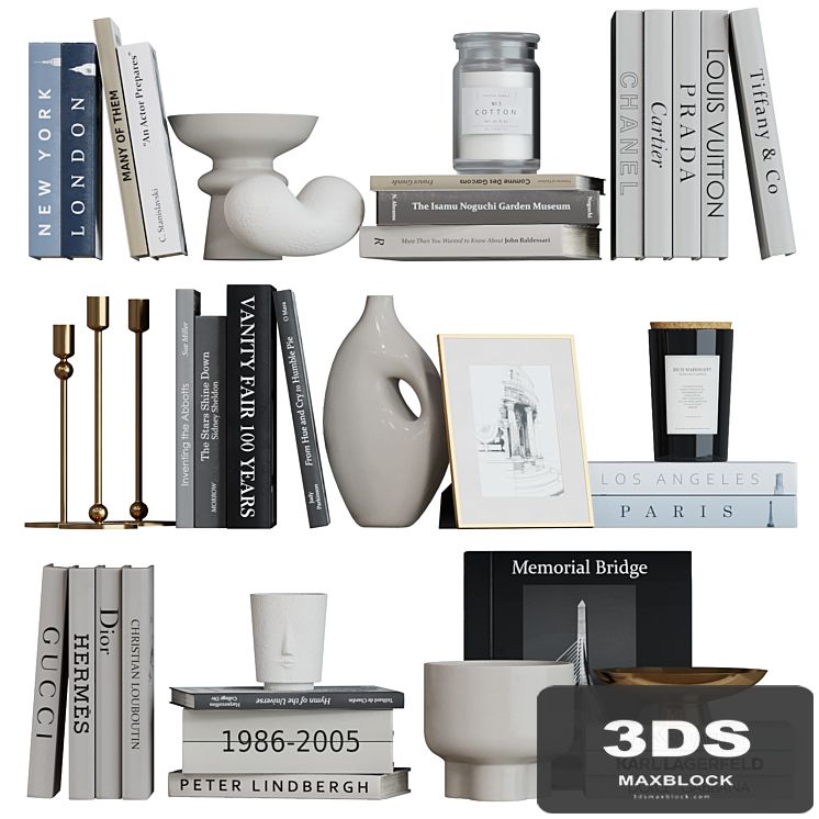Decor shelf set 17