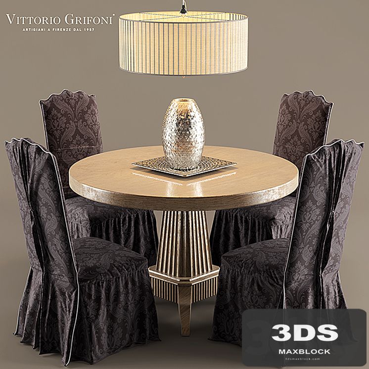 Table and chair Vittorio Grifoni