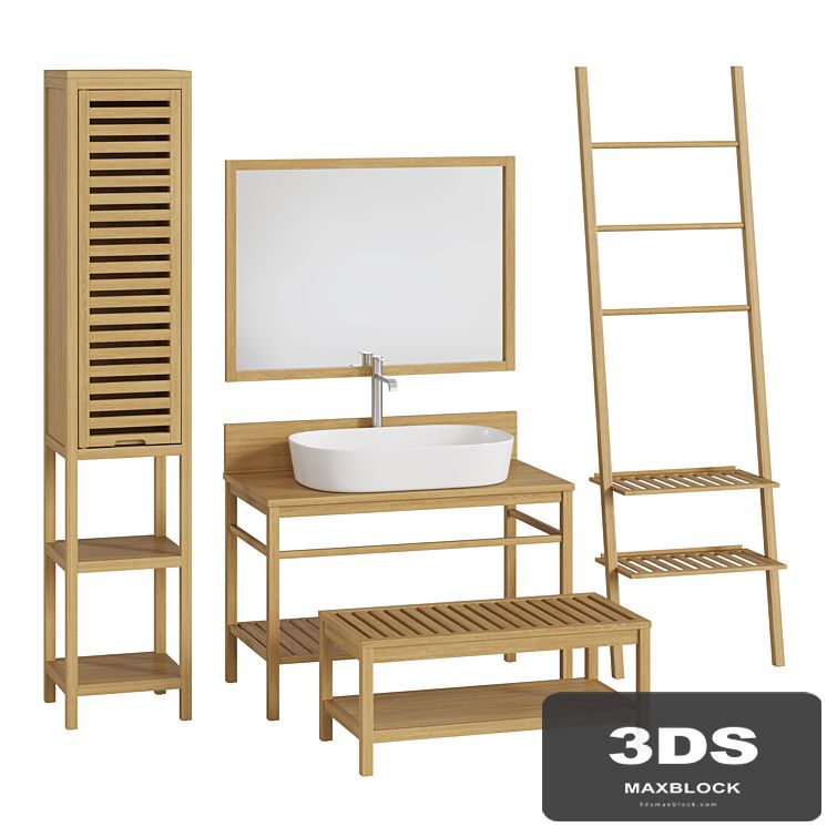 Haumea La redoute Bathroom furniture set # 02
