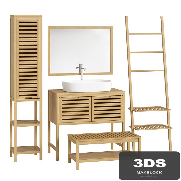 Haumea La redoute Bathroom furniture set # 03