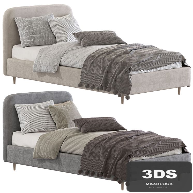 Contemporary bed 209