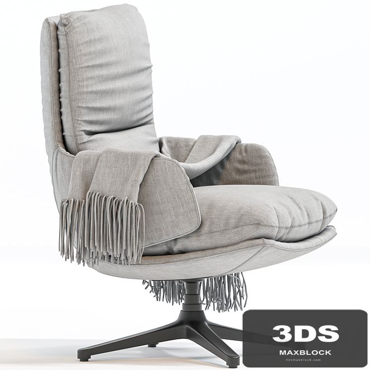 Fauteuil Bristol Velours Weimar