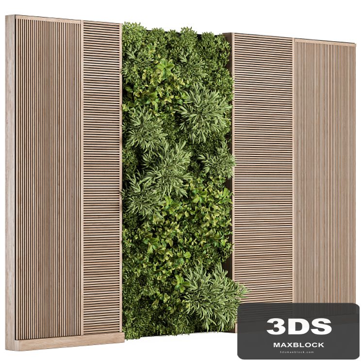 Vertical Garden Wood Frame - Wall Decor 37