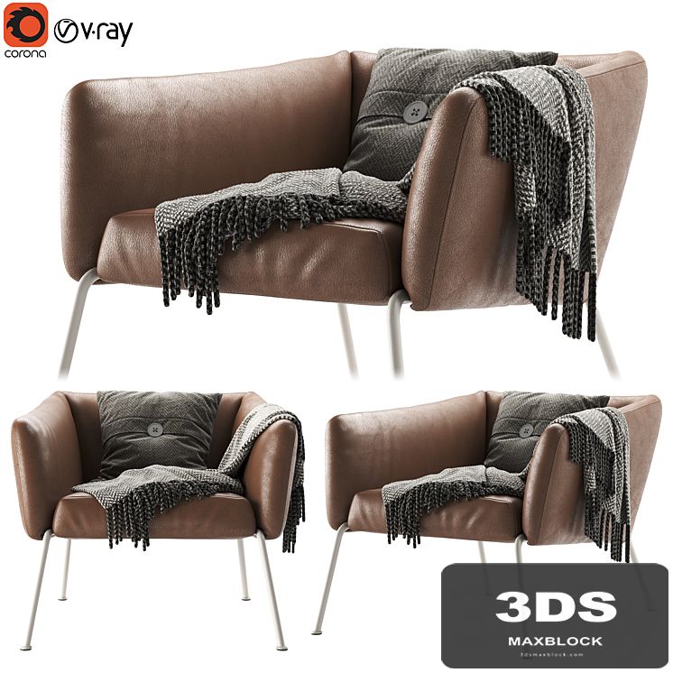 Nikos Low Armchair