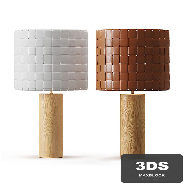Shinola Parker Wood Table Lamp