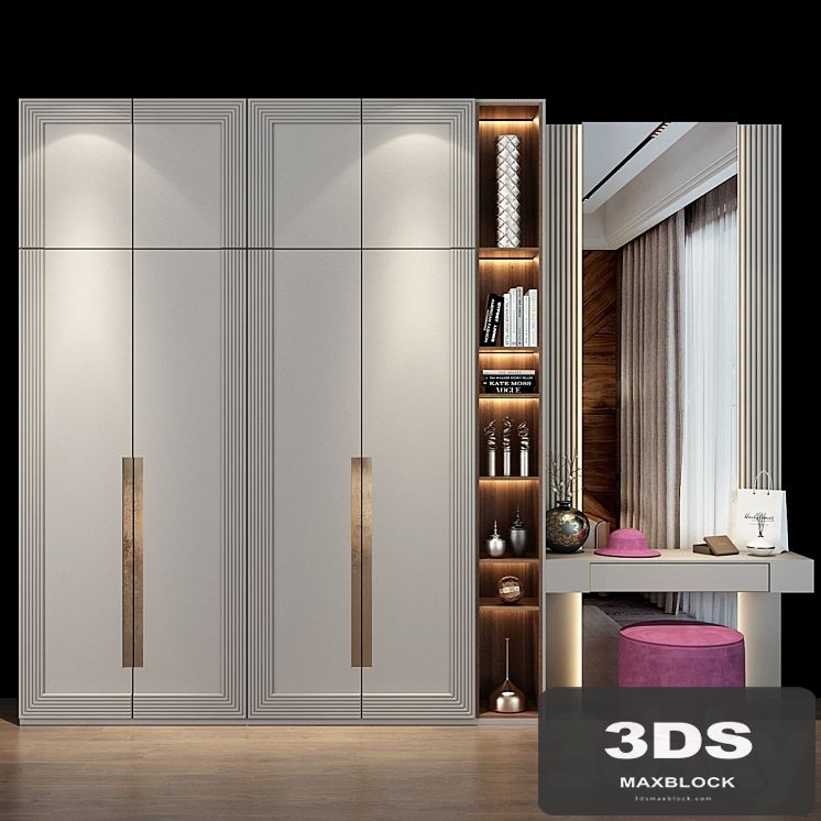 Hallway | Furniture cabinet | set 481