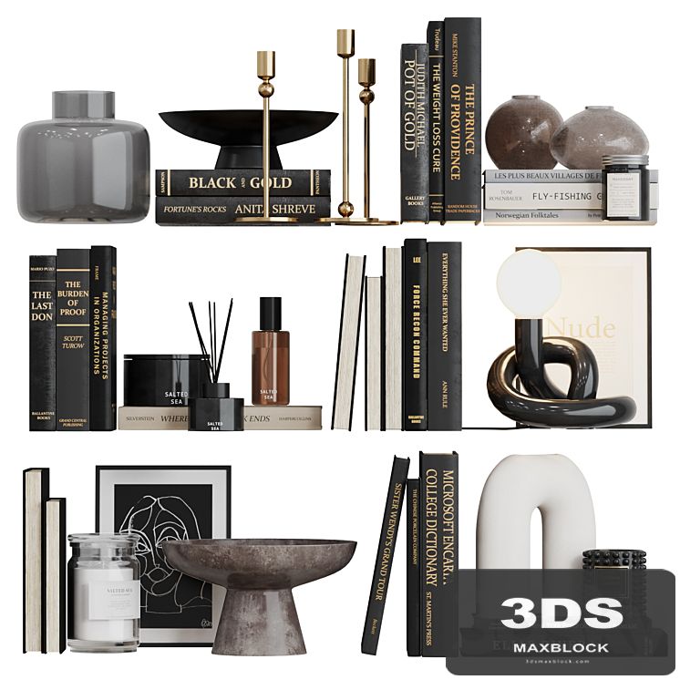 Decor shelf set 18 H&M