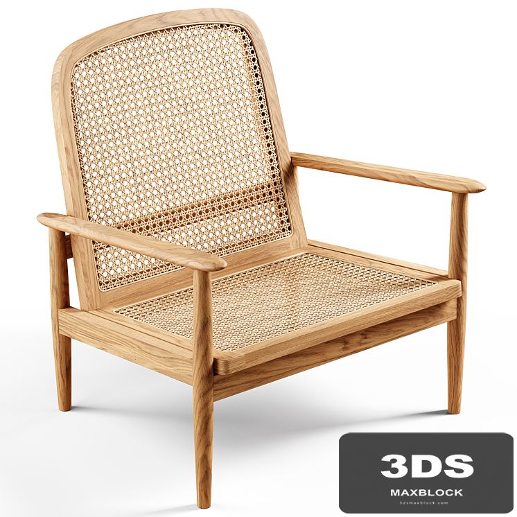 Zara Home - The teak and rattan armchair