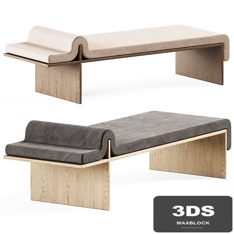 Melt Daybed By Bower Studio / Upholstered bench