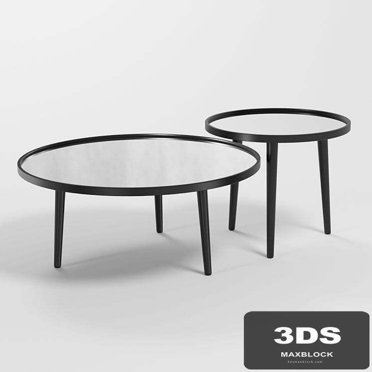 Focus coffee table set of two