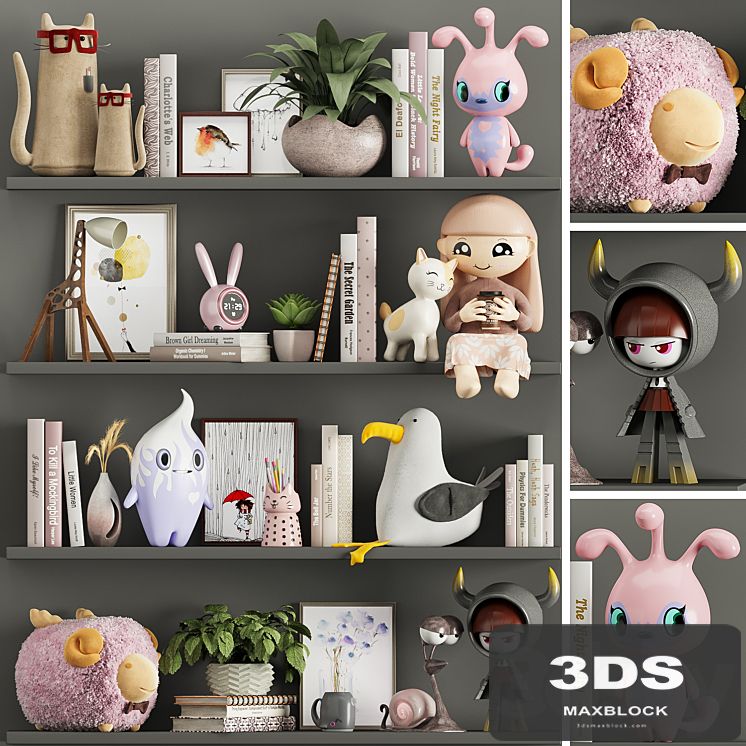 decor set for girls