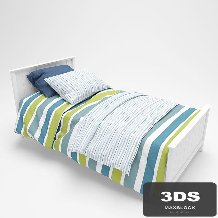 John Lewis Single Bedsteads, Ashton White