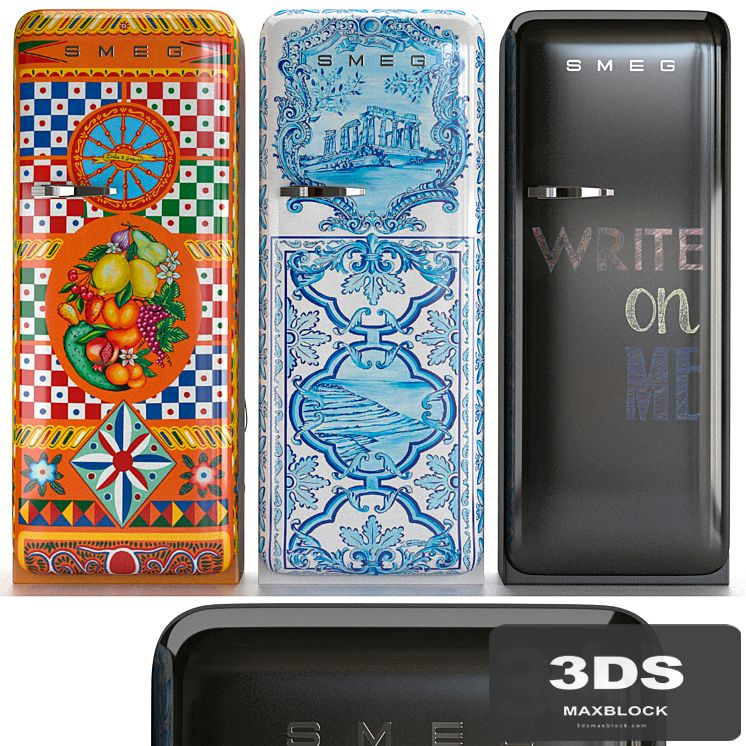 Set of refrigerators SMEG