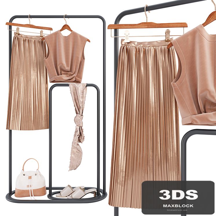 Elegant Woman Clothes Set 05