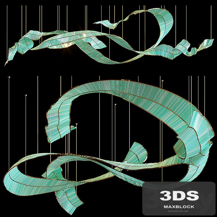 Light composition Vargov Design - Ribbon