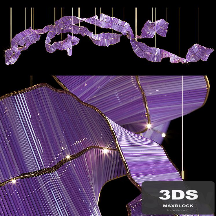 Light composition Vargov Design - Ribbon