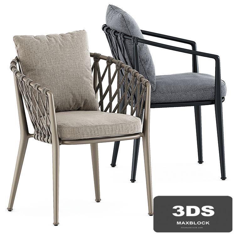 Erica outdoor chair by BeB Italia