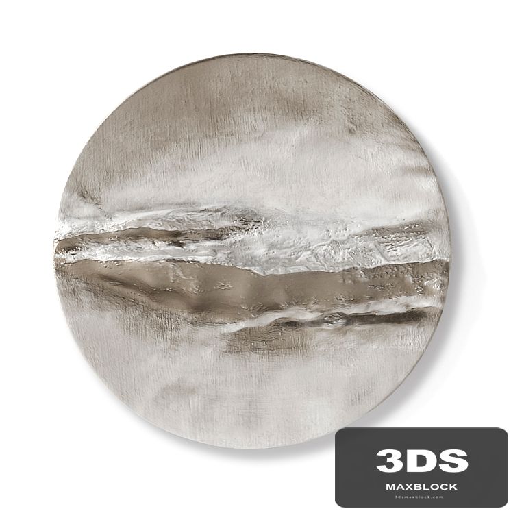 Round wall panel NIMBUS