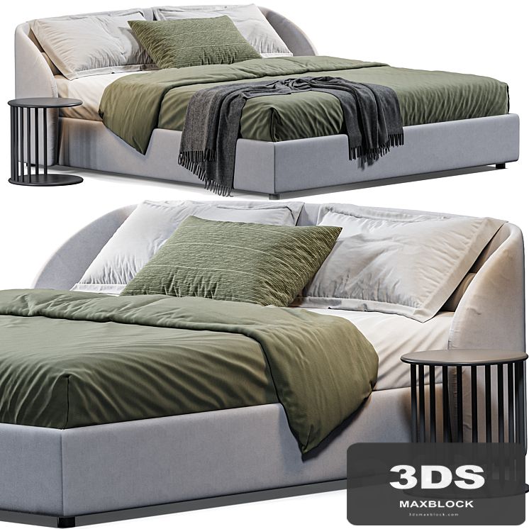 King bed celine flou