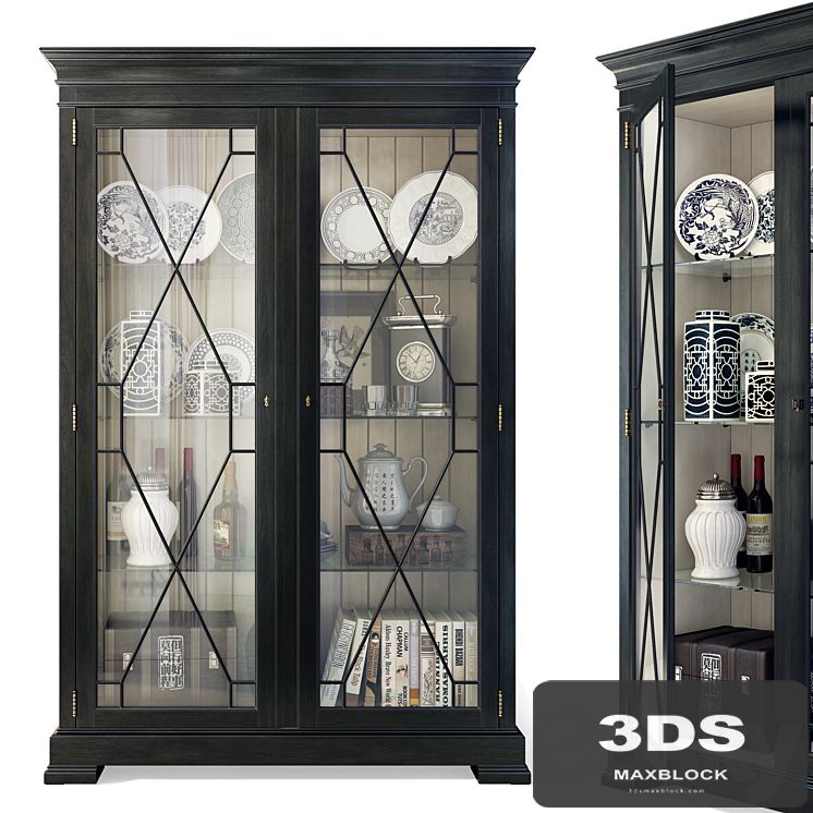 Eclipse wardrobe / showcase. Display Cabinet / showcase bu Birkhouse