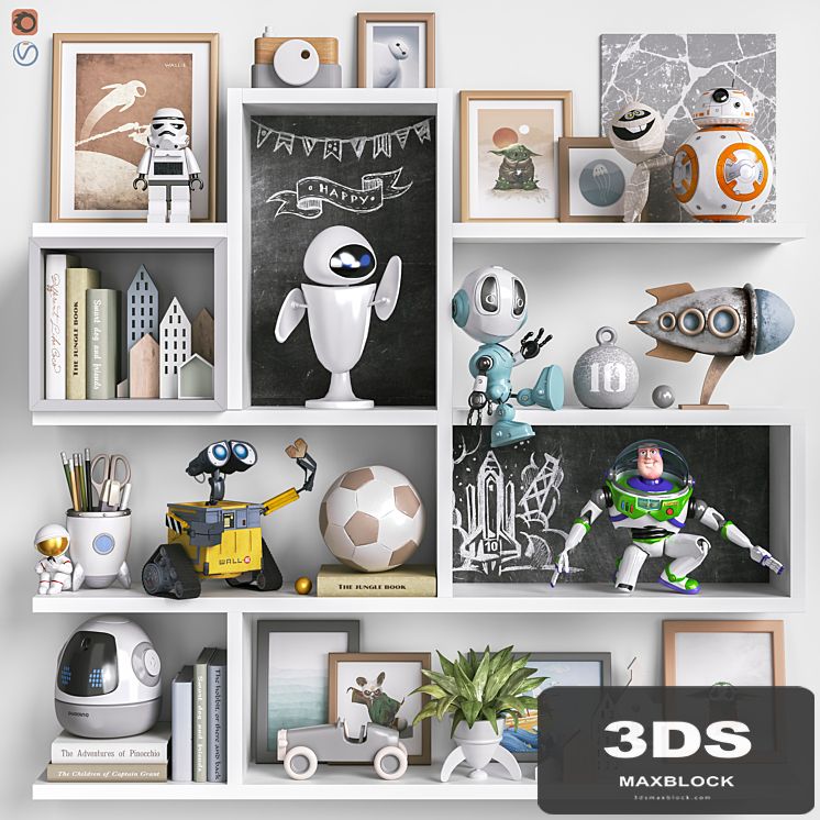 Toys, decor and furniture for the nursery 119