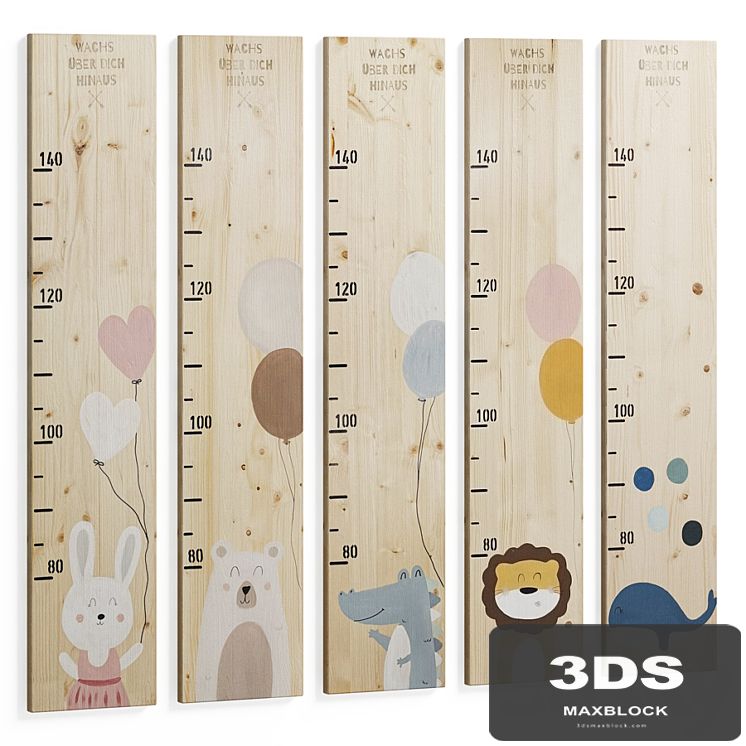 Children's measuring bar