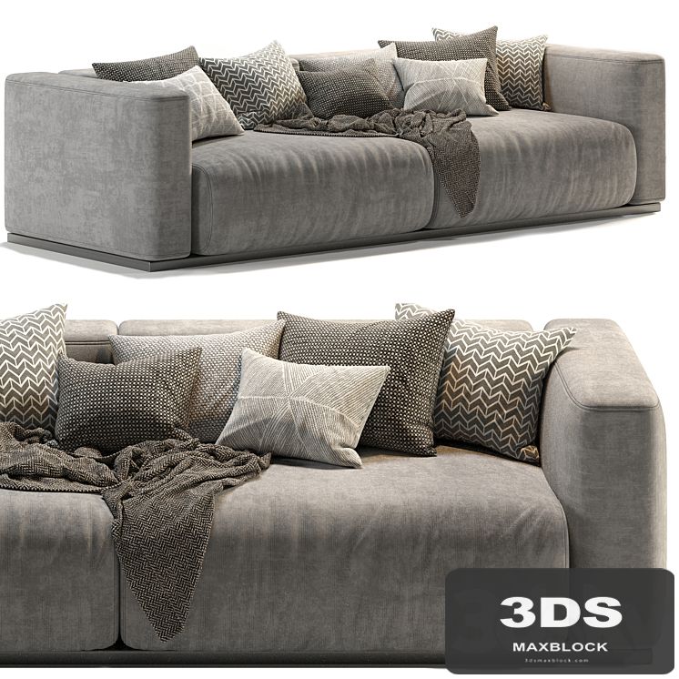 Lario Flexform double sofa