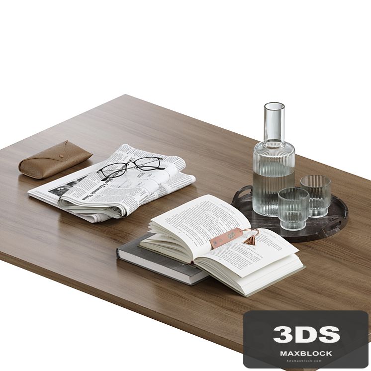 coffee table decor set 002
