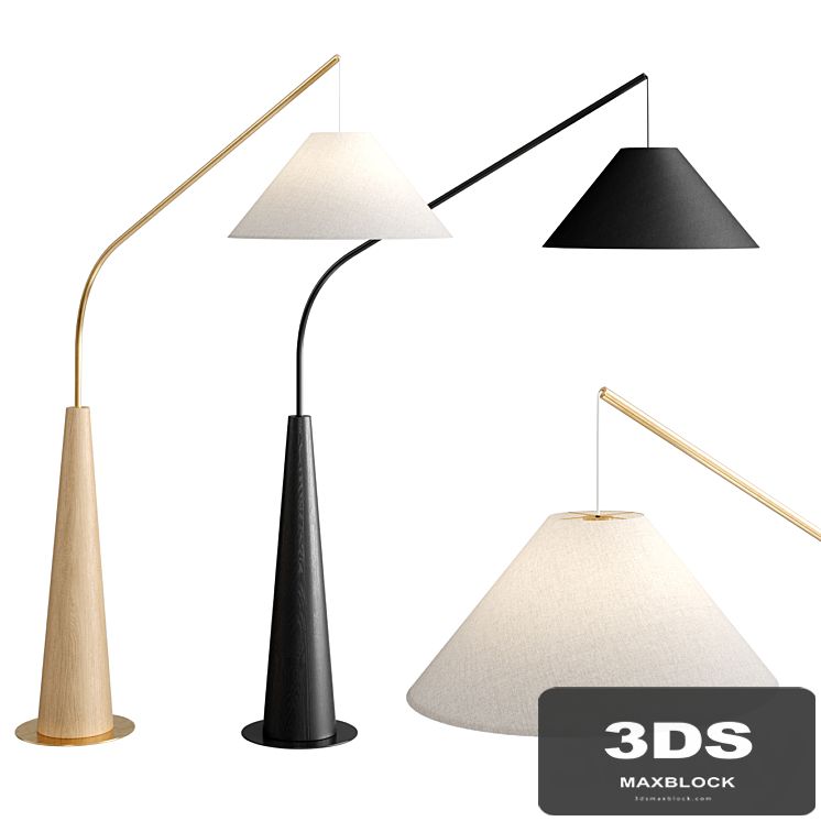 Gibson Hanging Arc Floor Lamp