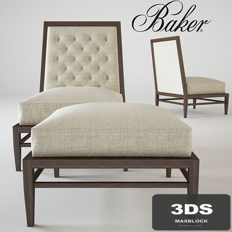 Baker, Repartee Slipper Chair