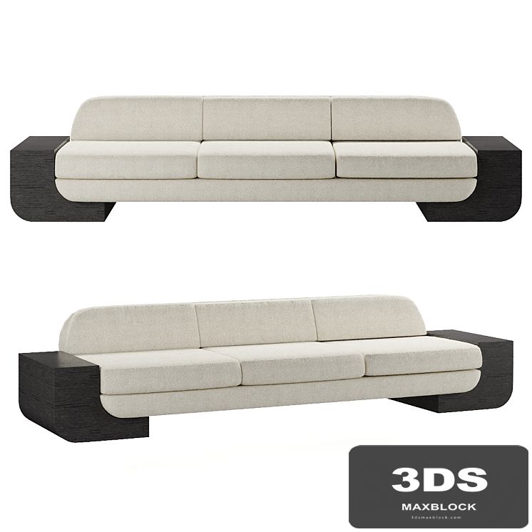 Lee Broom White Street Sofa