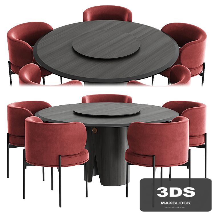 Gallotti & Radice Akiko + Manto Dinning Set 1