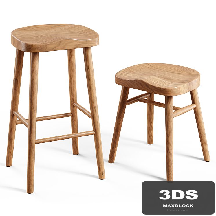 Zara Home - The ash wood stool