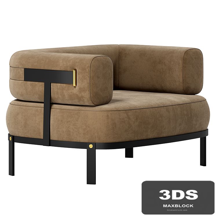 Baxter Belt armchair