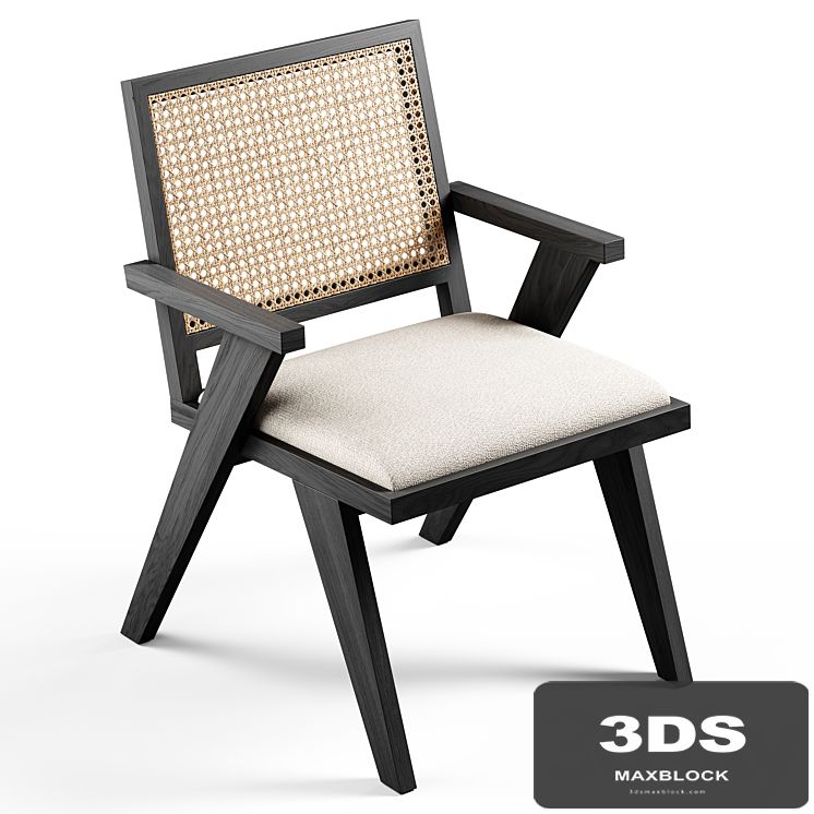 Black Rooster Decor - Pierre Chair