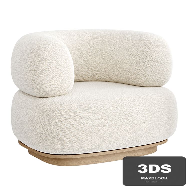 Split armchair