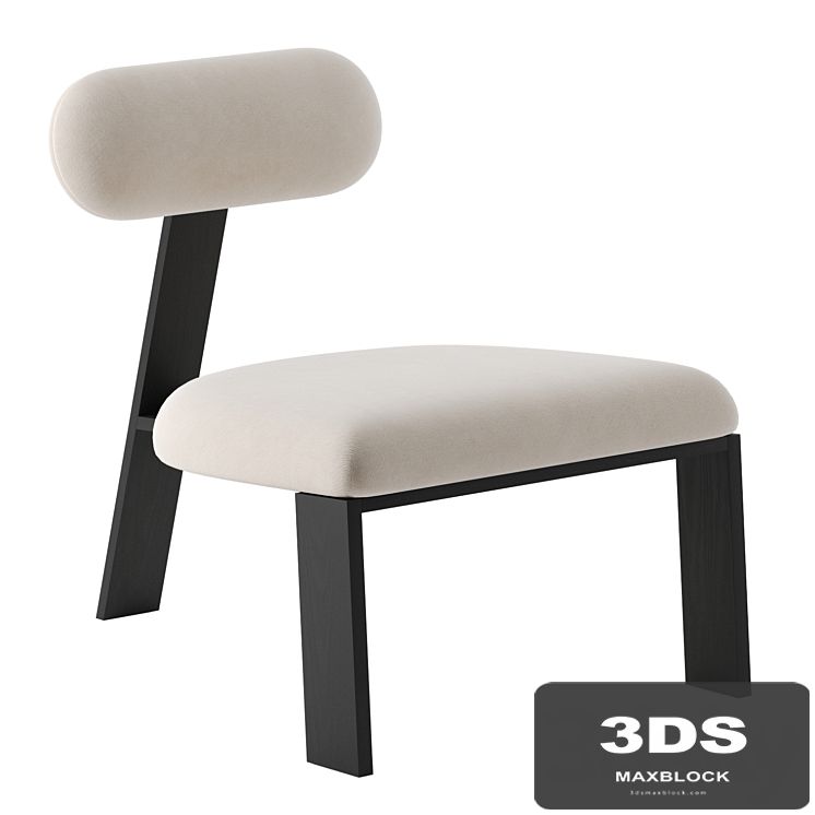 Oblique Lounge Chair by Studio Henk