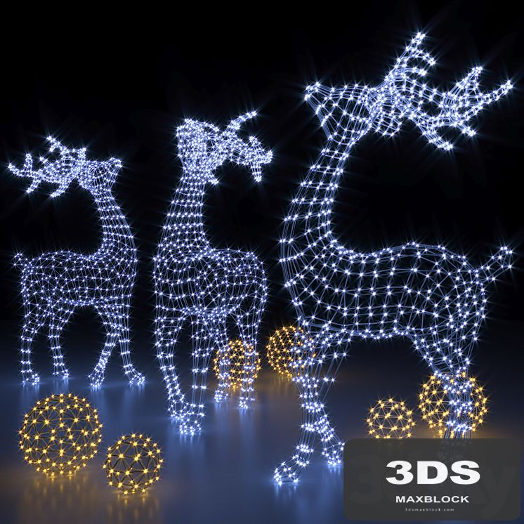 Deer garland