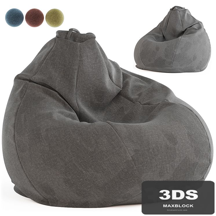 Pouf beanbag chair