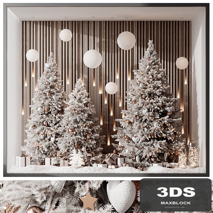 New Year's showcase of the wall panels store