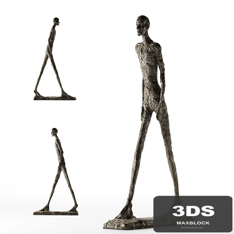 Alberto Giacometti, WALKING MAN I