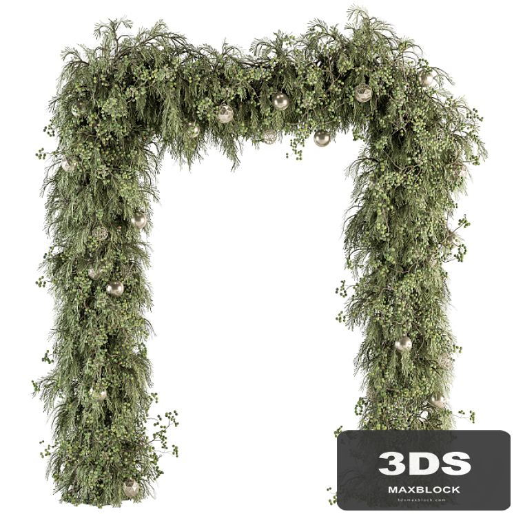 porch decorating Christmas - Christmas Set 32
