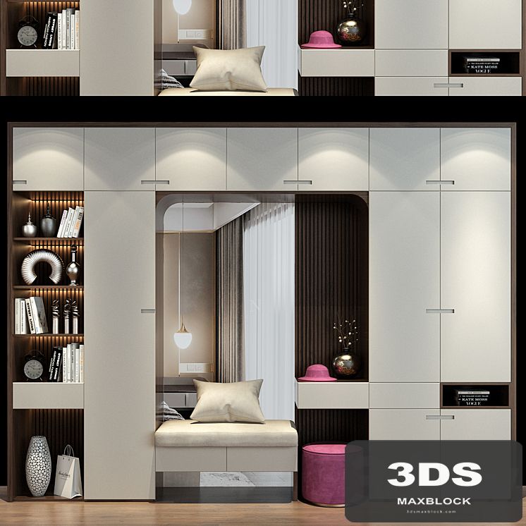 Hallway | Furniture cabinet | set 492