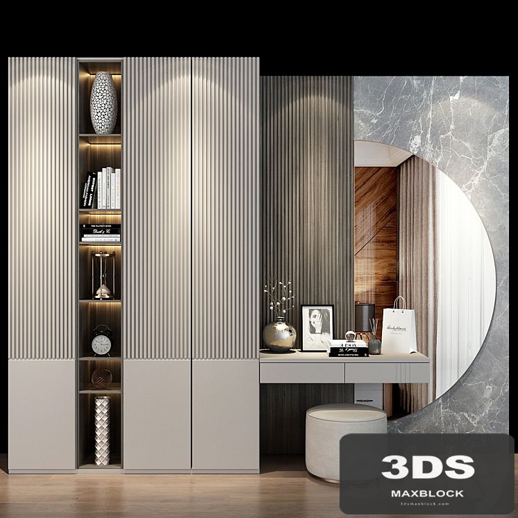 Hallway | Furniture cabinet | set 493