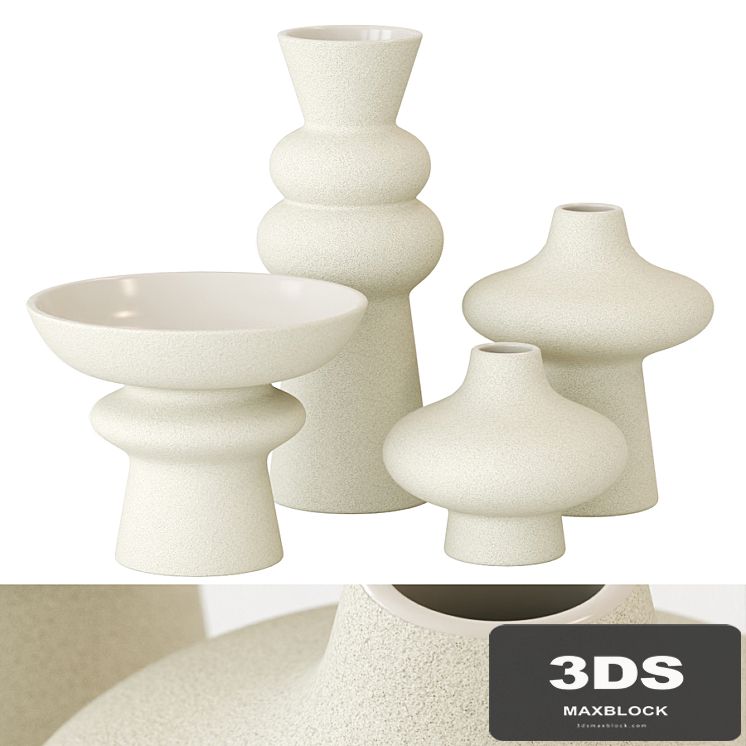 Set of vases H&M