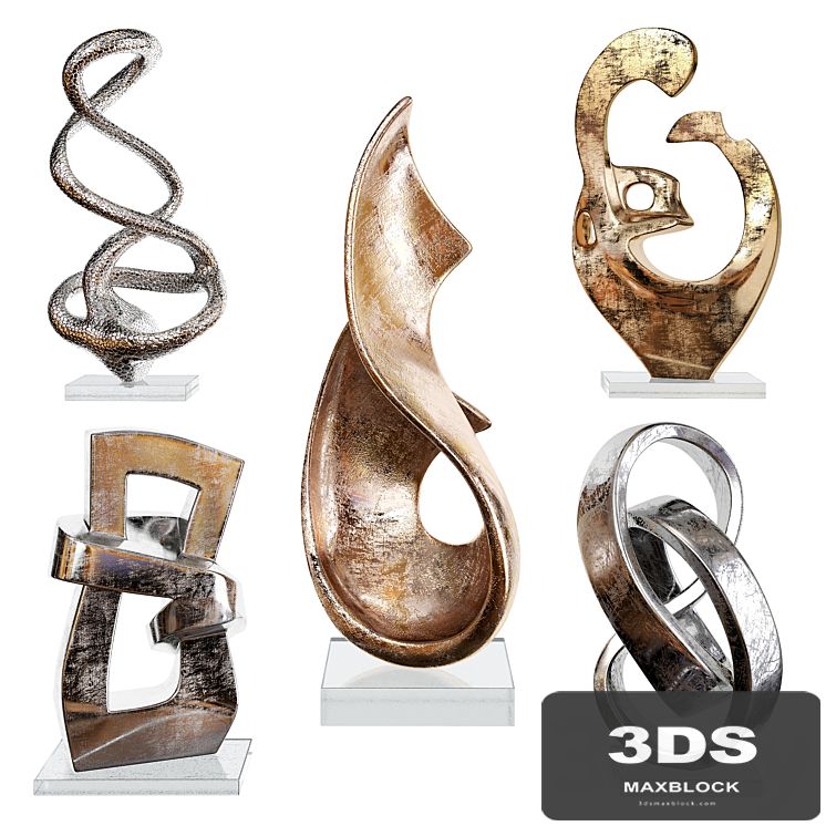Abstract statuettes 01