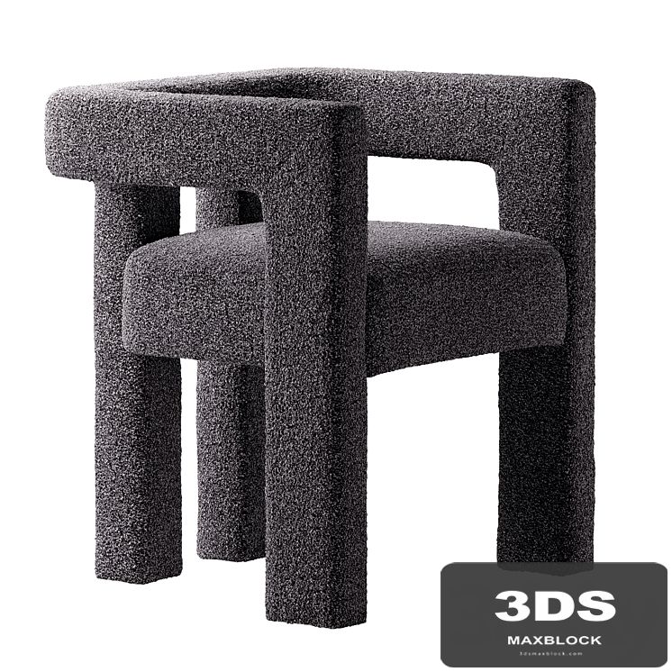 CB2 Stature Black Chair