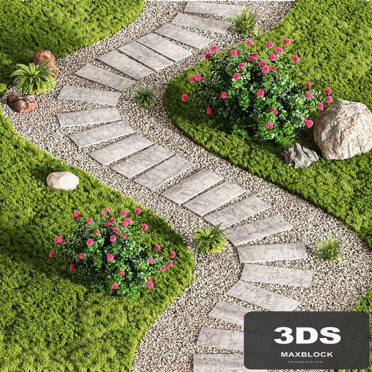 Stepping Stone Designs Decorative Floor Grass 02