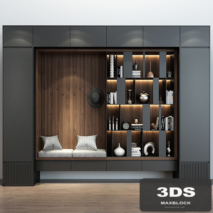 Hallway | Furniture cabinet | set 494
