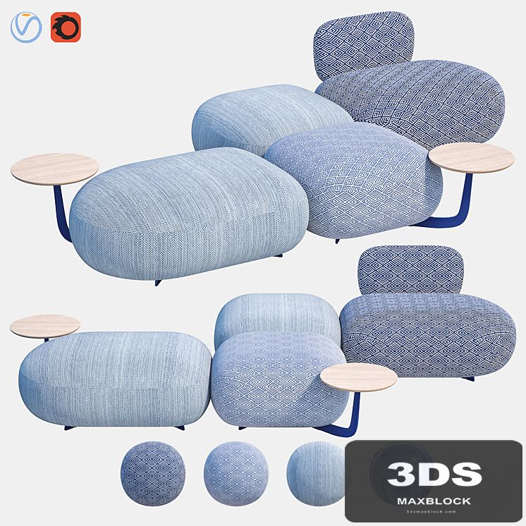 CODE OUT Poufs